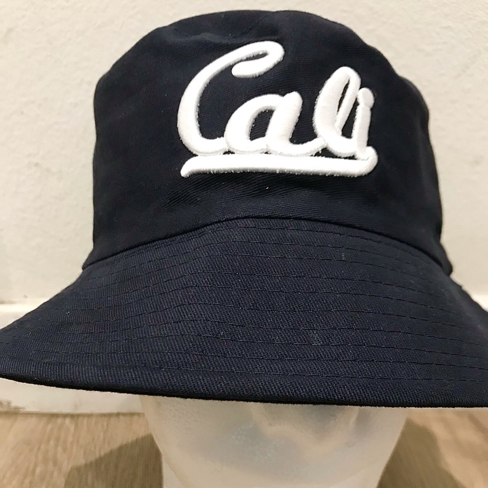 Dark Blue “Cali” Bucket Hat